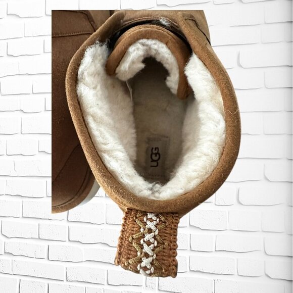 MENS UGG SHEEPSKIN BOOTIE SIZE 13 NWOT - Picture 5 of 12